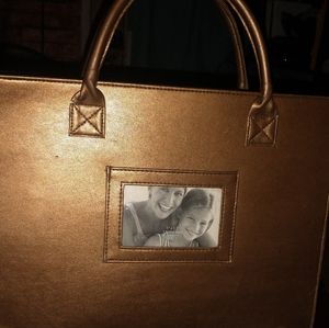 MYX Bronze Hard-shell Photo Tote Bag